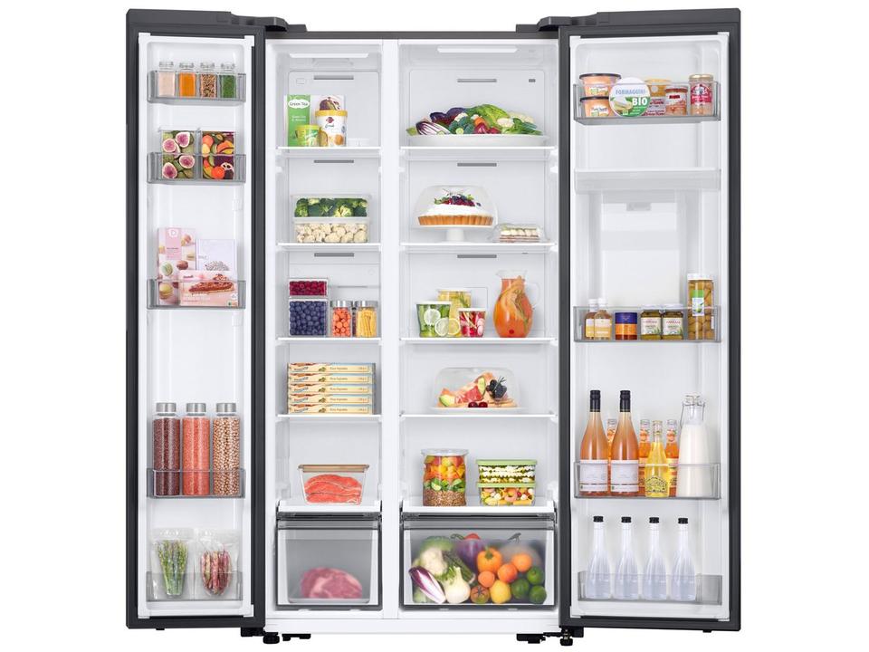 Geladeira/Refrigerador Samsung Smart Frost Free Side by Side Inox Look 560L RS57DG4100 - 2