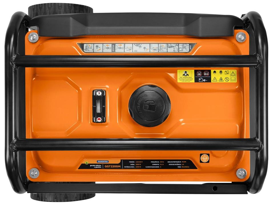 Gerador de Energia a Gasolina Tramontina 4T Partida Manual 2000W GGT2200M - 3