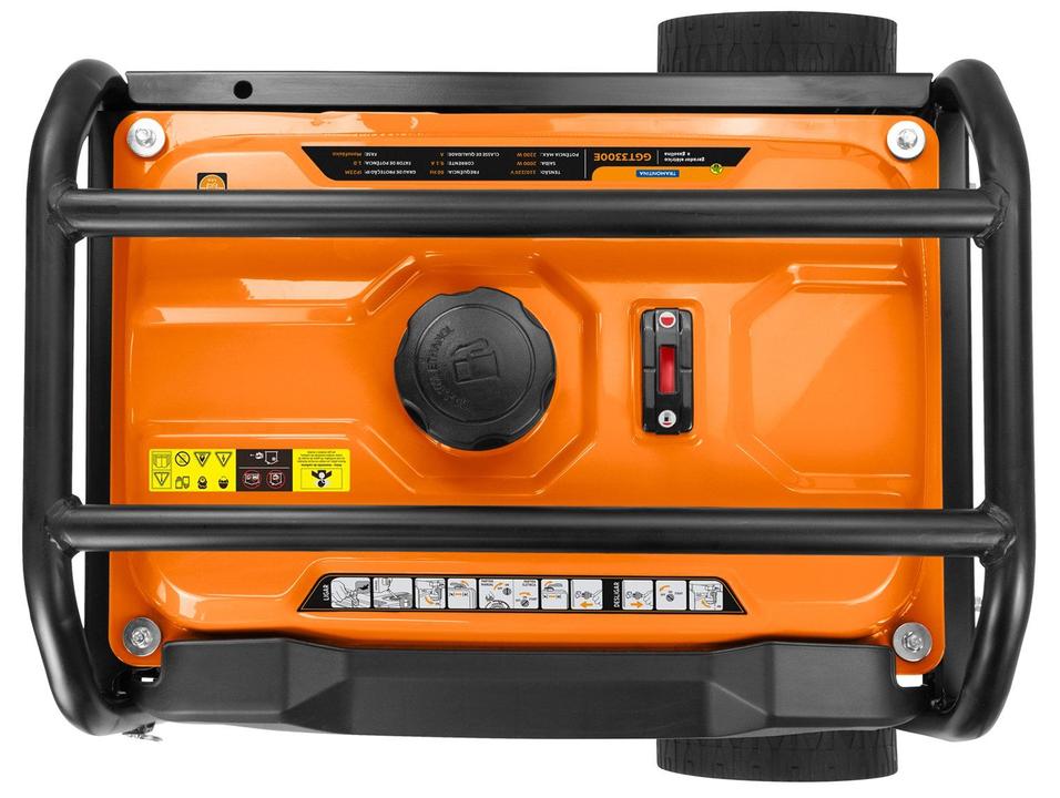 Gerador de Energia a Gasolina Tramontina 4T Partida Manual 3000W GGT3300E - 3