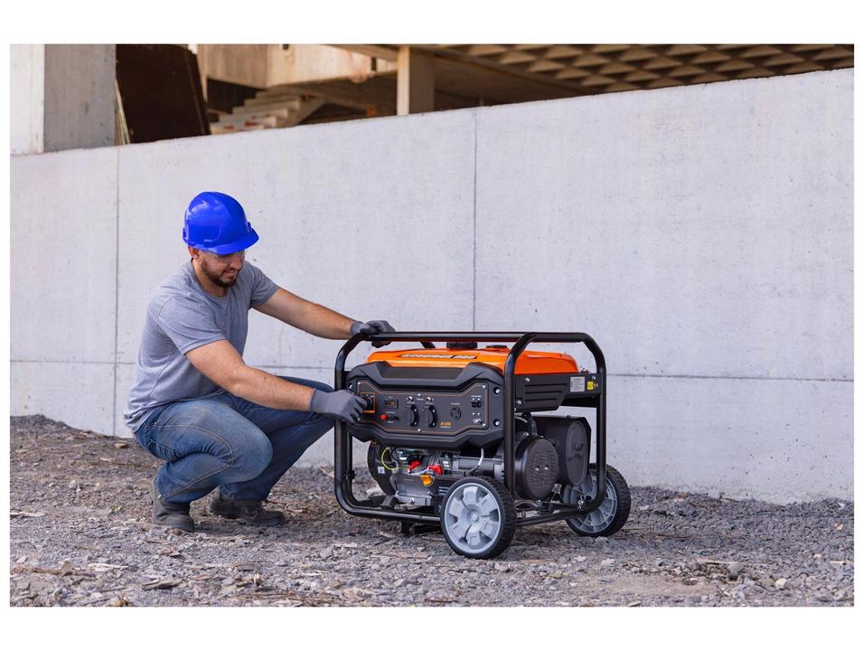 Gerador de Energia a Gasolina Tramontina 4T Partida Manual 6500W GGT7000E - 1