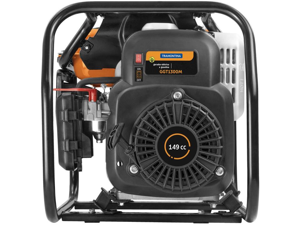 Gerador de Energia a Gasolina Tramontina Monofásico 4T Partida Manual 1300W GGT1300M - 2