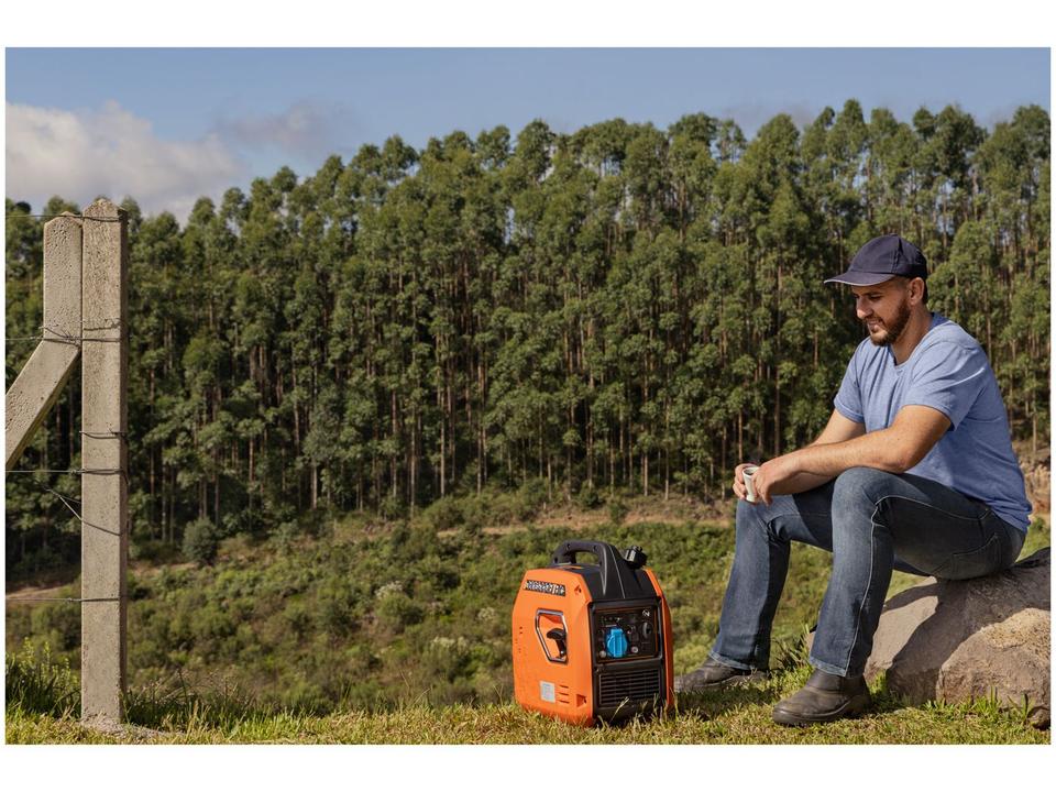 Gerador de Energia a Gasolina Tramontina Monofásico 4T Partida Manual 3,5Hp GGT2000MI - 3