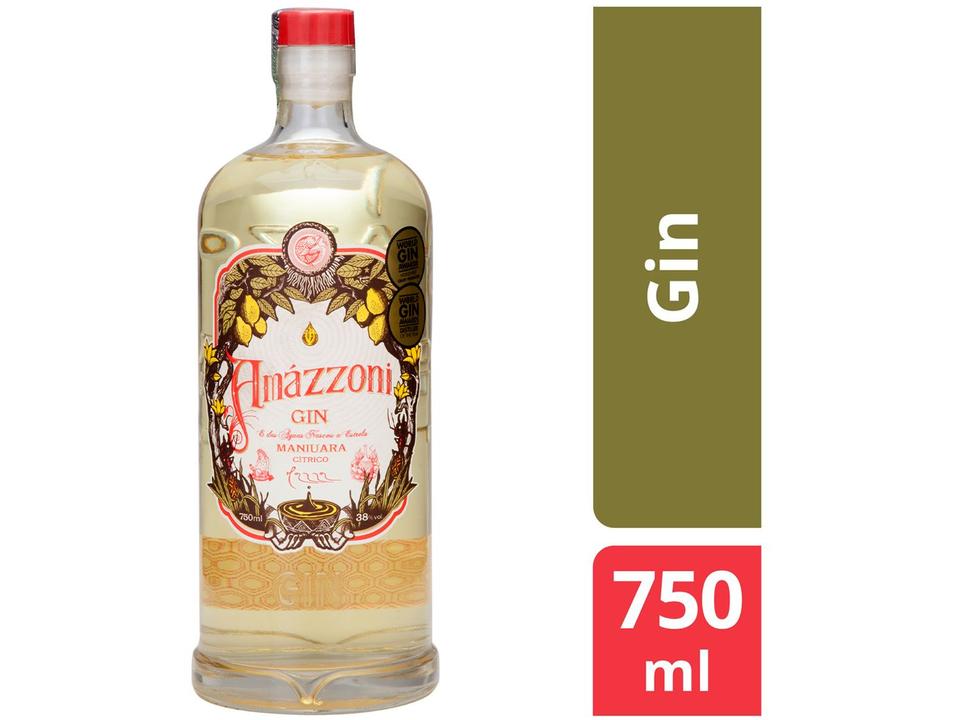 Gin Amázzoni Maniuara Cítrico 750ml - 1