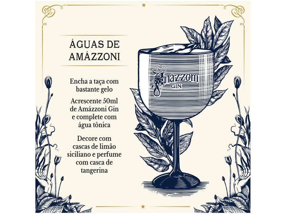 Gin Amázzoni Tradicional 750ml - 6