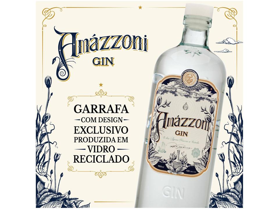 Gin Amázzoni Tradicional 750ml - 5