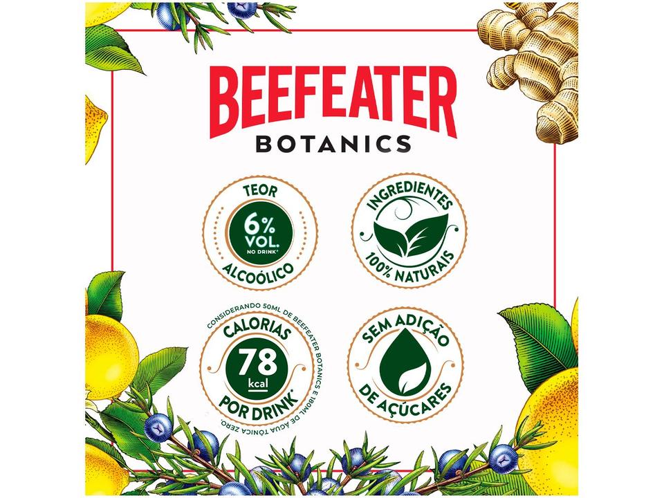Gin Beefeater Botanics Limão e Gengibre - 4