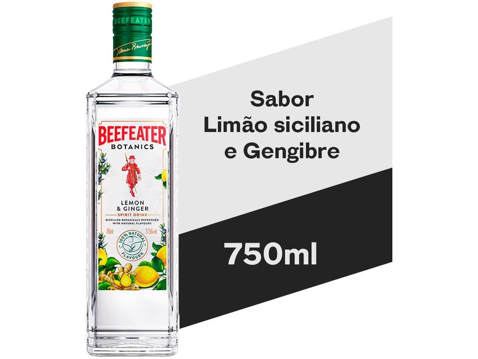 Gin Beefeater Botanics Limão e Gengibre - 1
