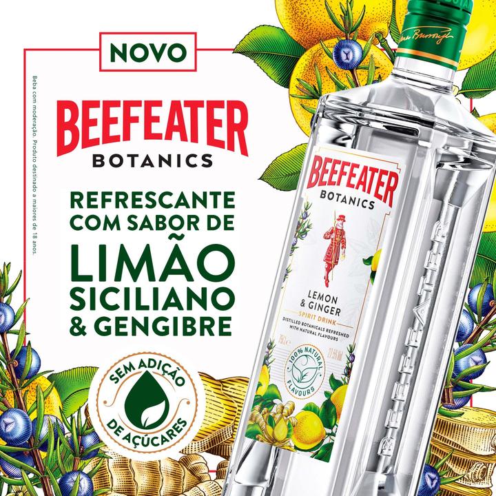Gin Beefeater London Dry 750ml - 3