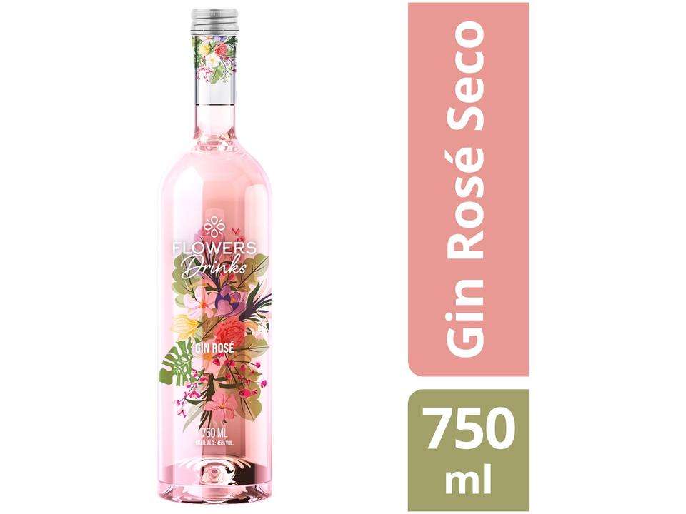 Gin Flowers Drinks Rosé 750ml - 1