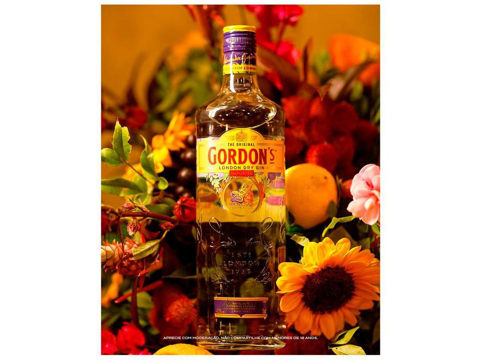 Gin Gordons London Dry Clássico e Seco 750ml - 3