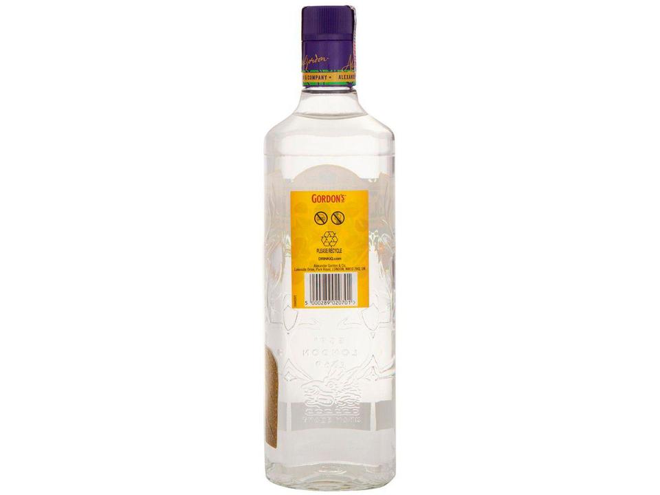 Gin Gordons London Dry Clássico e Seco 750ml - 5