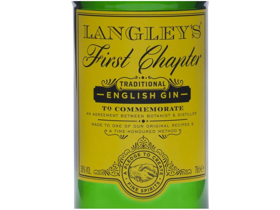 Gin Langleys London Dry Seco First Chapter - 700ml - 5
