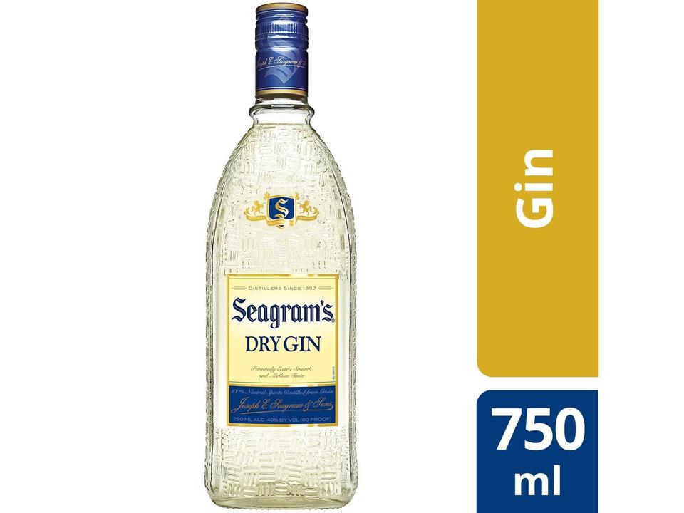 Gin Seagrams Dry 750ml - 1