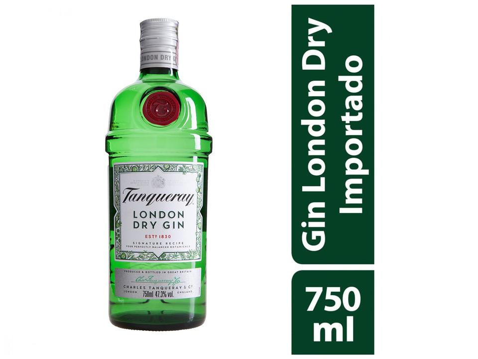 Gin Tanqueray London Dry Clássico e Seco 750ml - 1