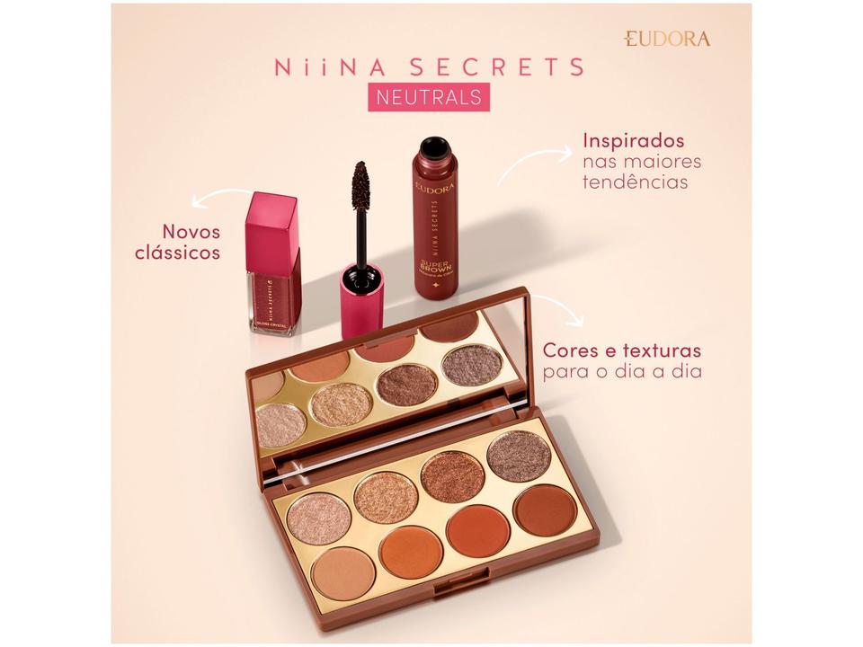 Gloss Labial Eudora Niina Secrets Crystal 7ml - 4