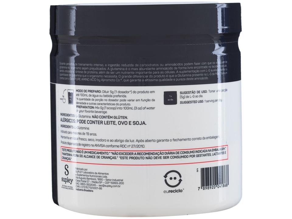 Glutamina Max Titanium L-G em Pó 300g - 5