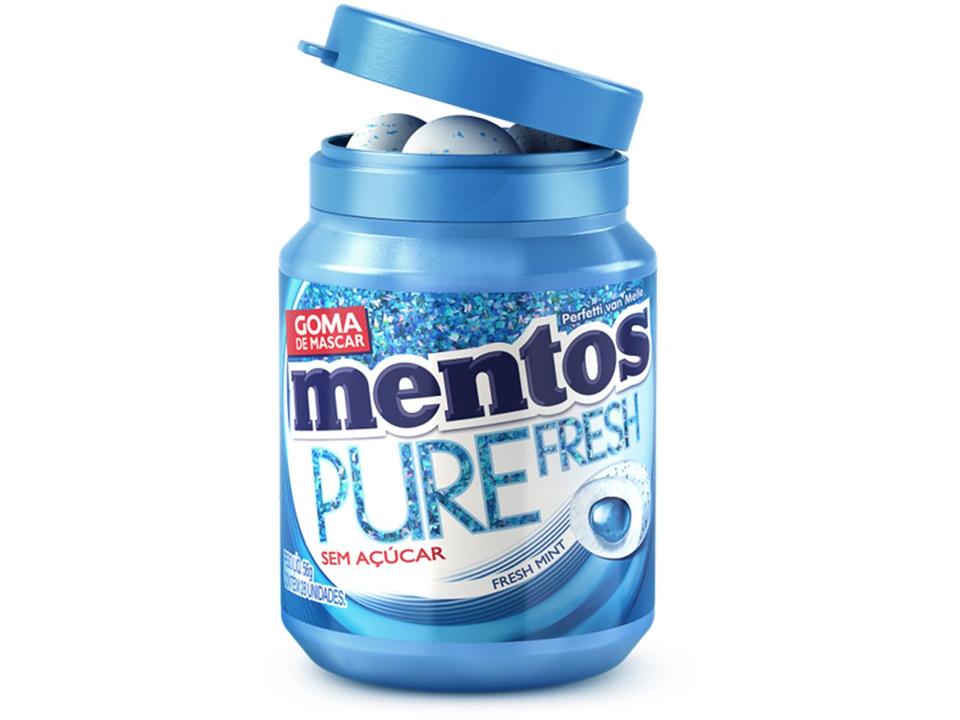 Gomas de Mascar Mentos Pure Fresh Mint Sem Açúcar Sabor de Menta Display 6 Unidades - 5