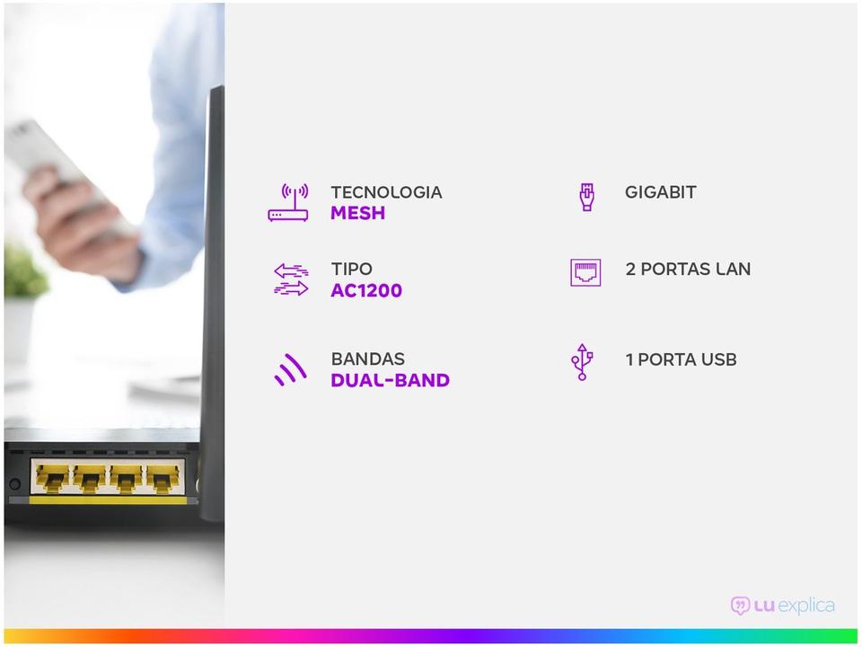 Google Wifi Mesh AC1200 Dual-Band GA02430-BR - 1