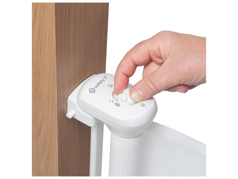 Grade de Proteção ára Cama 9,5x87cm Safety 1st Safe Slide Cinza - 11
