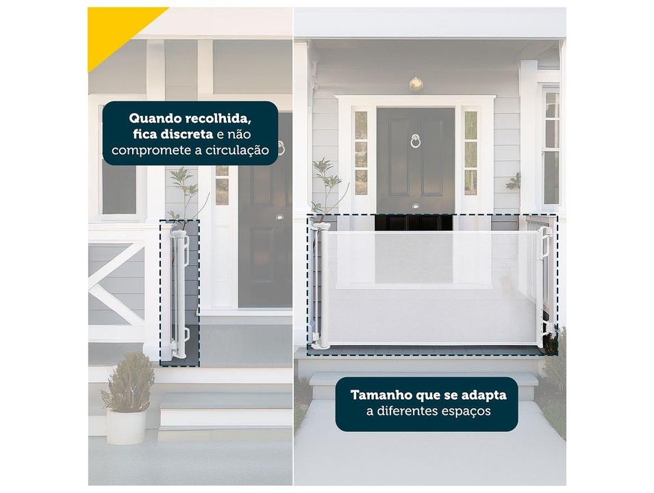 Grade de Proteção ára Cama 9,5x87cm Safety 1st Safe Slide Cinza - 6