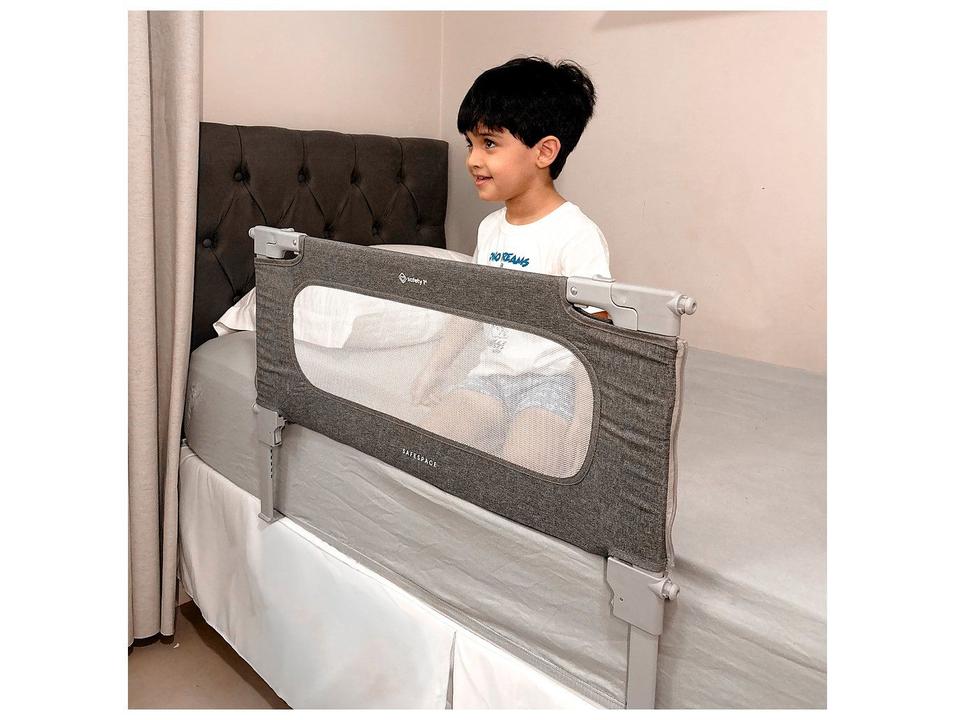 Grade de Proteção para Cama 50,5x90cm Safety 1st Safe Space Cinza - 10