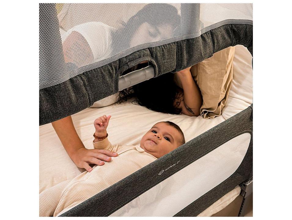 Grade de Proteção para Cama 50,5x90cm Safety 1st Safe Space Cinza - 8
