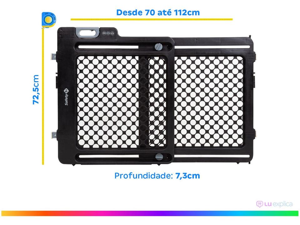 Grade de Proteção para Porta Safety 1st Stop Gate 70x72,5cm, - 4