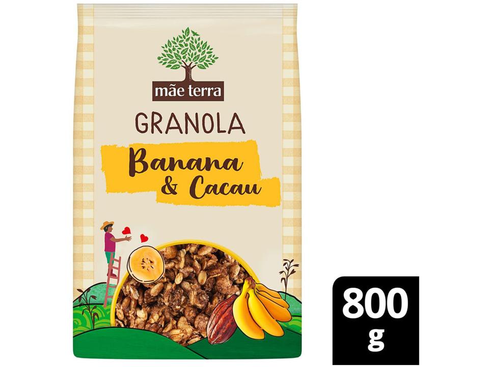 Granola Mãe Terra Integral Banana & Cacau 800g - 1