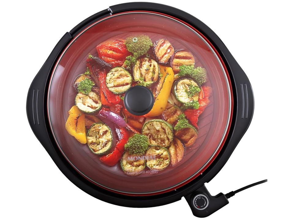 Grill Mondial G-03-RC Redondo 1270W Antiaderente - 10