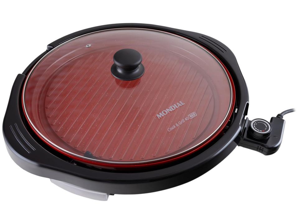 Grill Mondial G-03-RC Redondo 1270W Antiaderente - 11