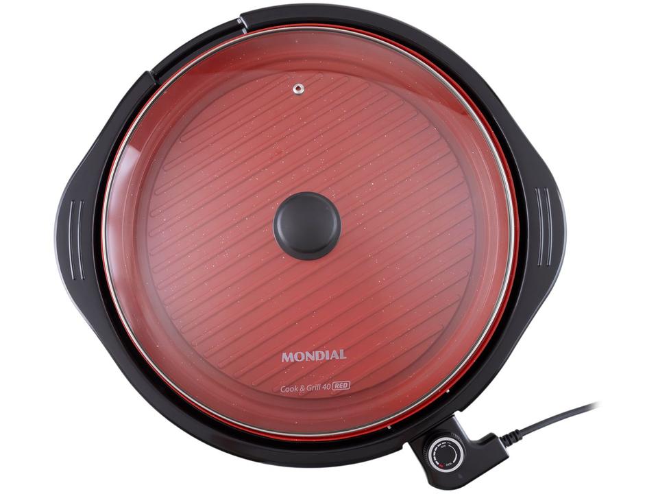 Grill Mondial G-03-RC Redondo 1270W Antiaderente - 12