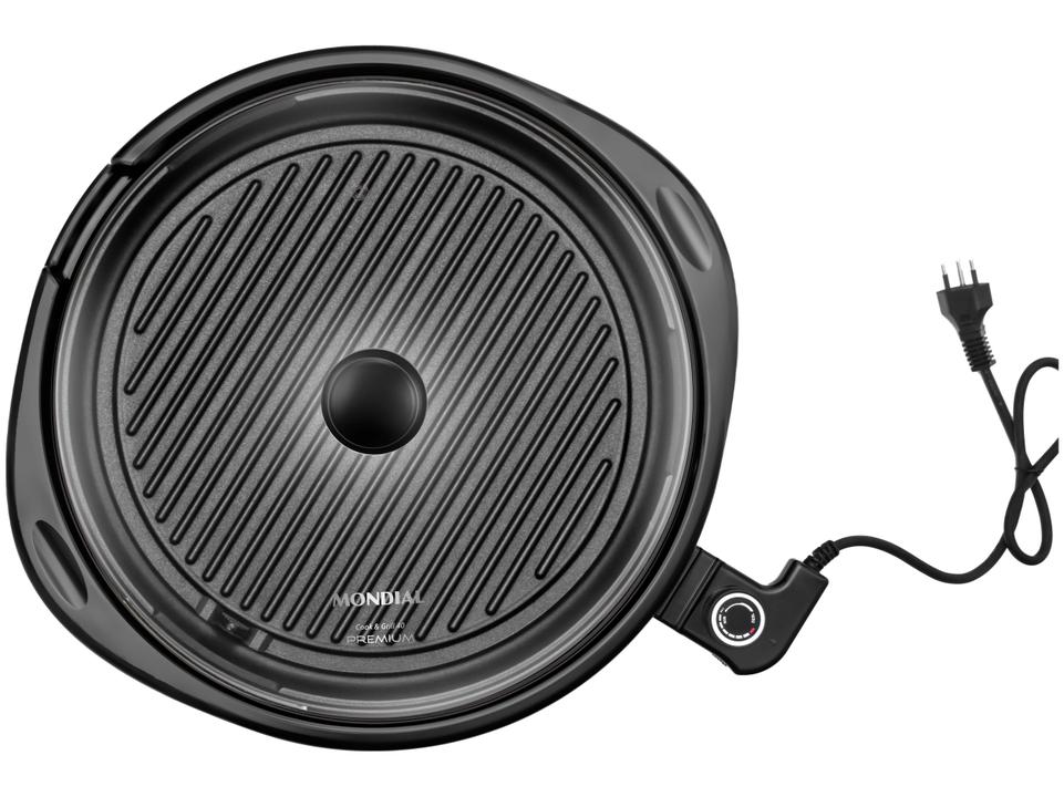 Grill Mondial G-03 Redondo 1270W Antiaderente - 5