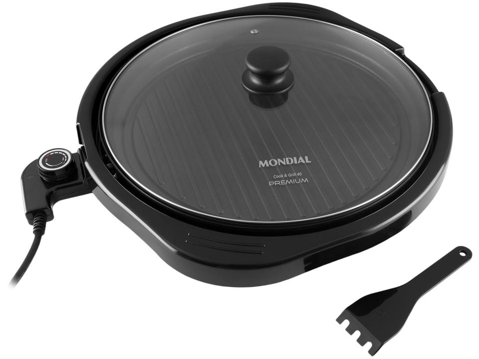 Grill Mondial G-03 Redondo 1270W Antiaderente - 9