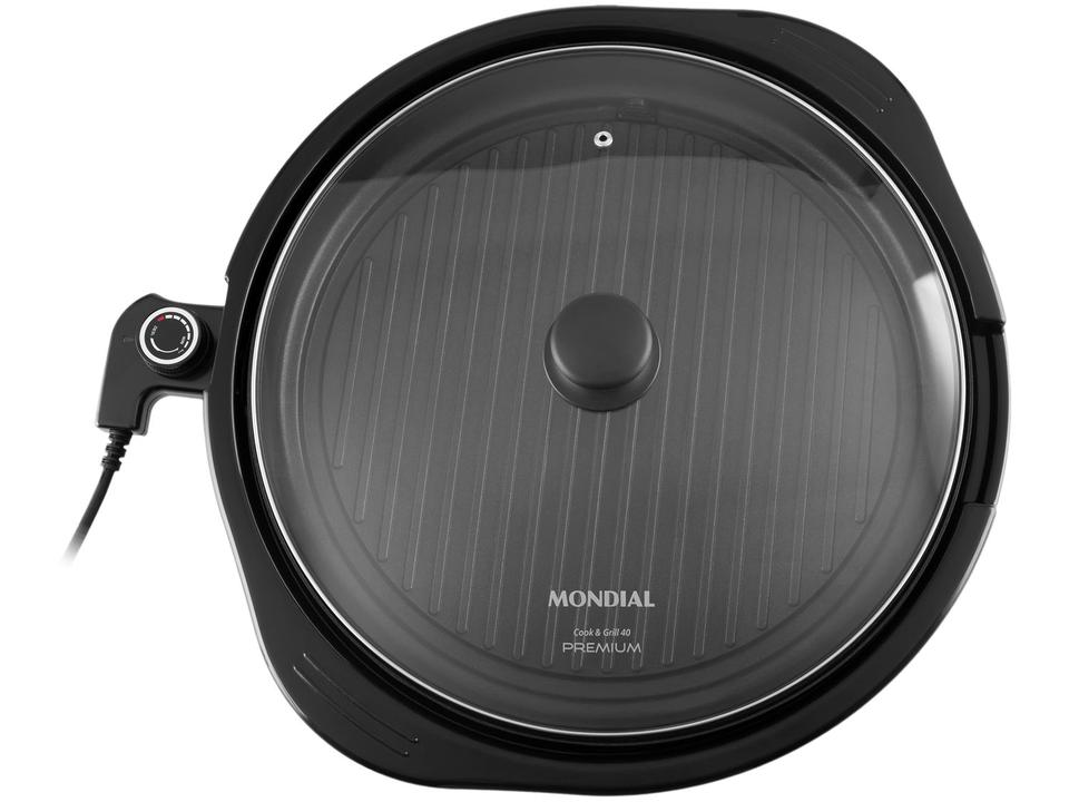 Grill Mondial G-03 Redondo 1270W Antiaderente - 10