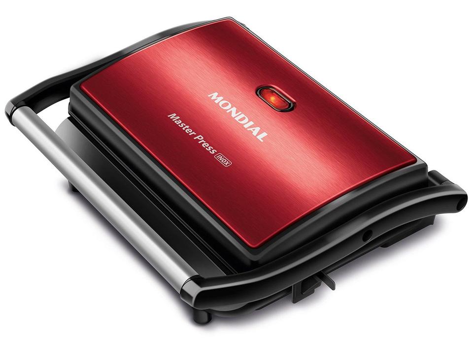 Grill Mondial Master Press 2 em 1 Retangular 1000W Antiaderente - 8