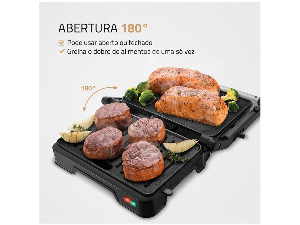 Grill Mondial PG-01-180 Master Press Duo 3 em 1 Retangular com Chapa 1000W - 3