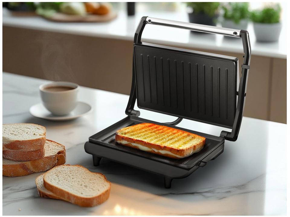 Grill Mondial PG-01 Master Press 2 em 1 Retangular 1000W Antiaderente - 2