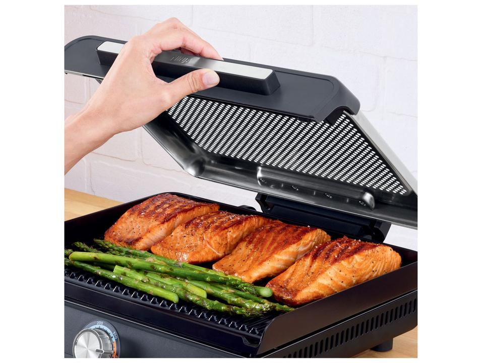 Grill Ninja GR100BZA Retangular 1400W Preto - 2