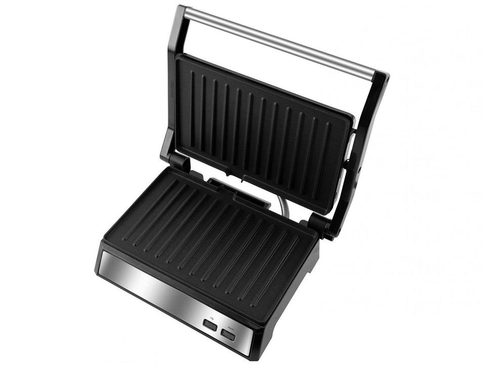Grill Philco PGR21PI Maxx Clean 2 em 1 Retangular 1000W Antiaderente com Coletor de Gordura - 13