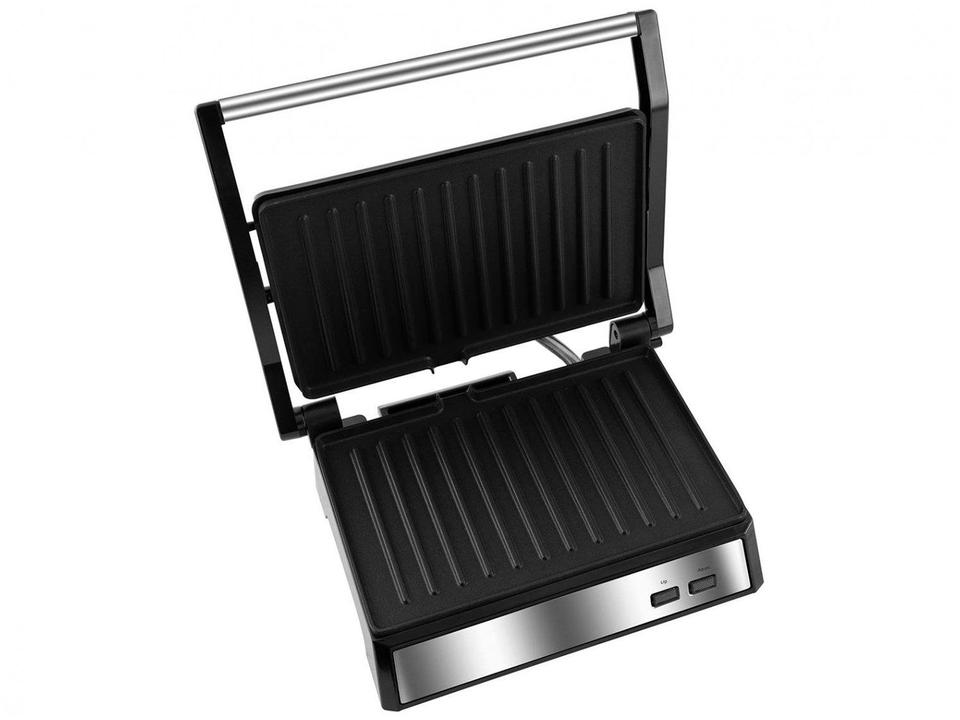 Grill Philco PGR21PI Maxx Clean 2 em 1 Retangular 1000W Antiaderente com Coletor de Gordura - 4