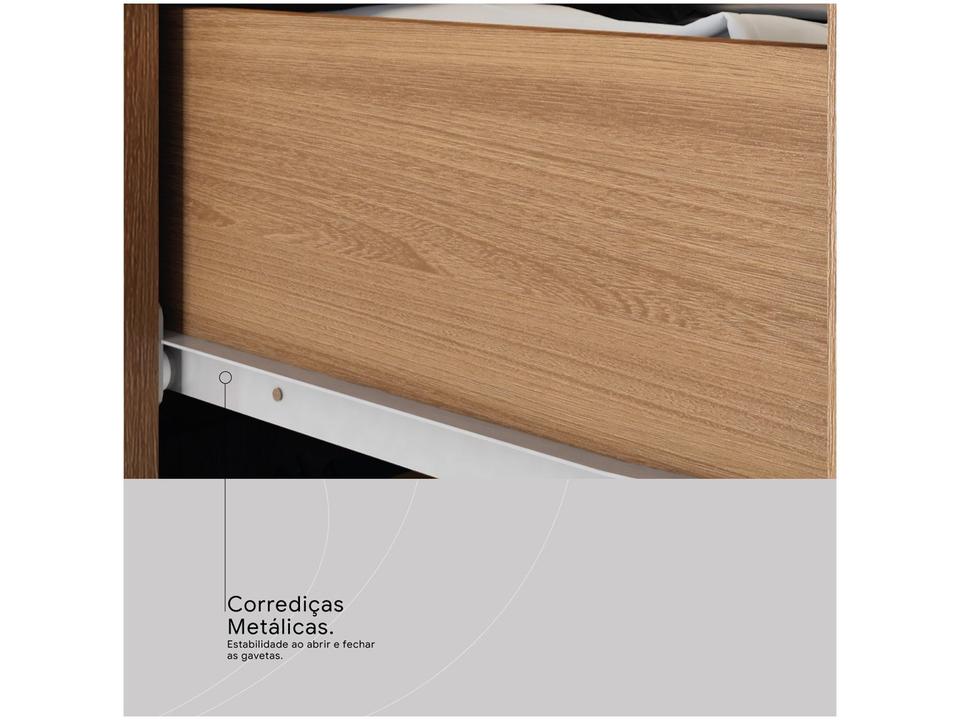 Guarda-roupa Casal 2 Gavetas 6 Portas Demóbile Flash II - 4