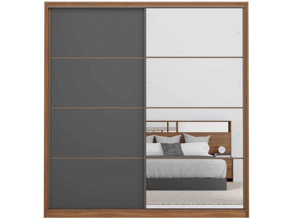 Guarda-roupa Casal 2 Portas de Correr 3 Gavetas - 5