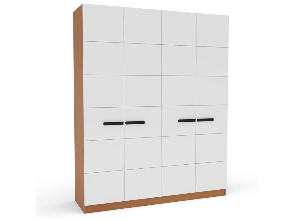 Guarda-roupa Casal 4 Gavetas 4 Portas Politorno Lisboa - 6