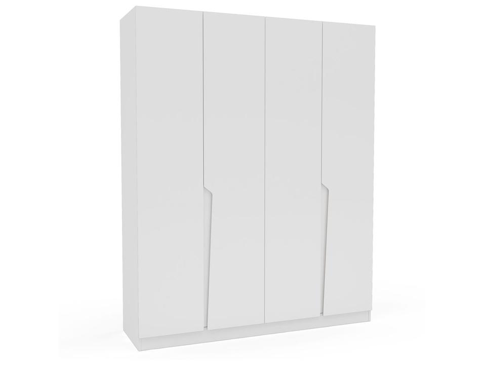 Guarda-roupa Casal 4 Gavetas 4 Portas Politorno Porto - 6