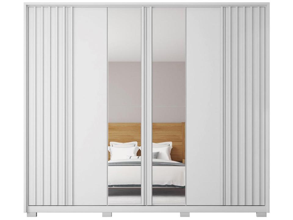 Guarda-roupa Casal 4 Gavetas 6 Portas Caemmun Apollo - 7