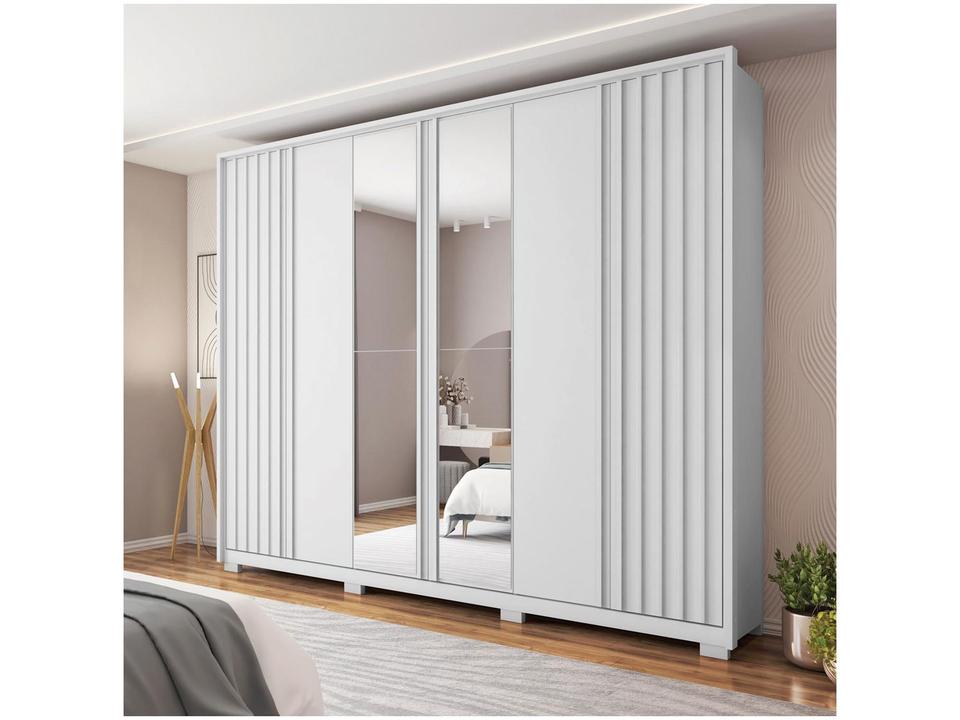 Guarda-roupa Casal 4 Gavetas 6 Portas Caemmun Apollo - 5