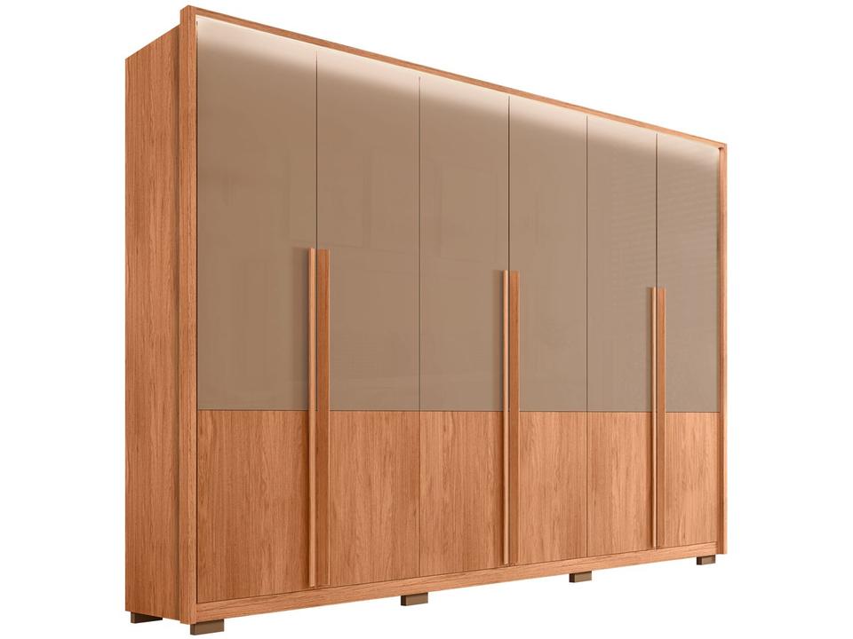 Guarda-roupa Casal 4 Gavetas 6 Portas Caemmun Francis - 5