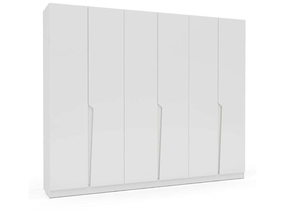 Guarda-roupa Casal 4 Gavetas 6 Portas Politorno Porto - 6