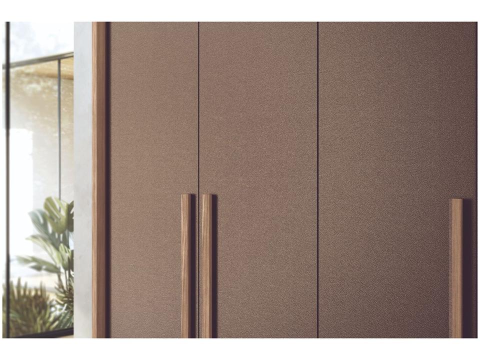 Guarda-roupa Casal 4 Gavetas 6 Portas Santos Andirá Gênova - 6