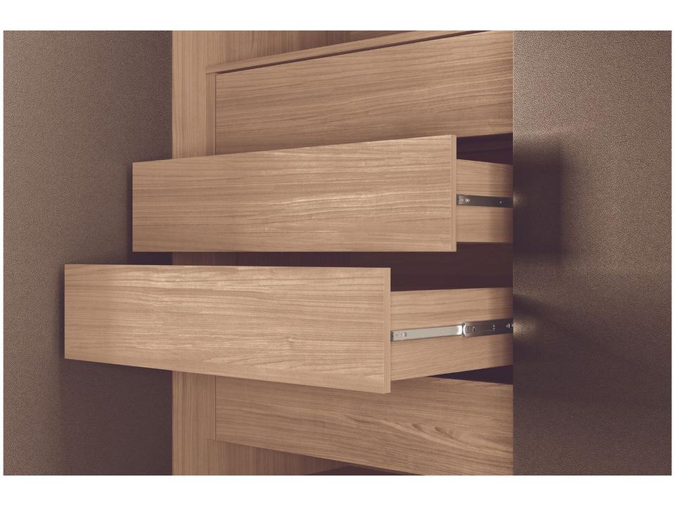 Guarda-roupa Casal 4 Gavetas 6 Portas Santos Andirá Gênova - 5